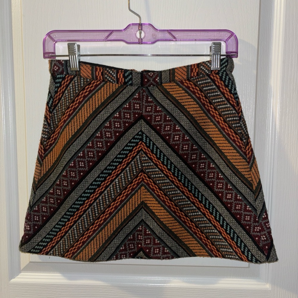 Forever 21 Patterned Skirt